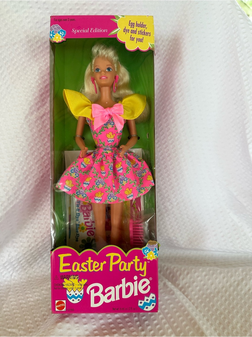 Vintage 1994 Easter Party Barbie Special Edition Mattel #12793 NRFB